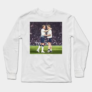 Gazza now and then Long Sleeve T-Shirt